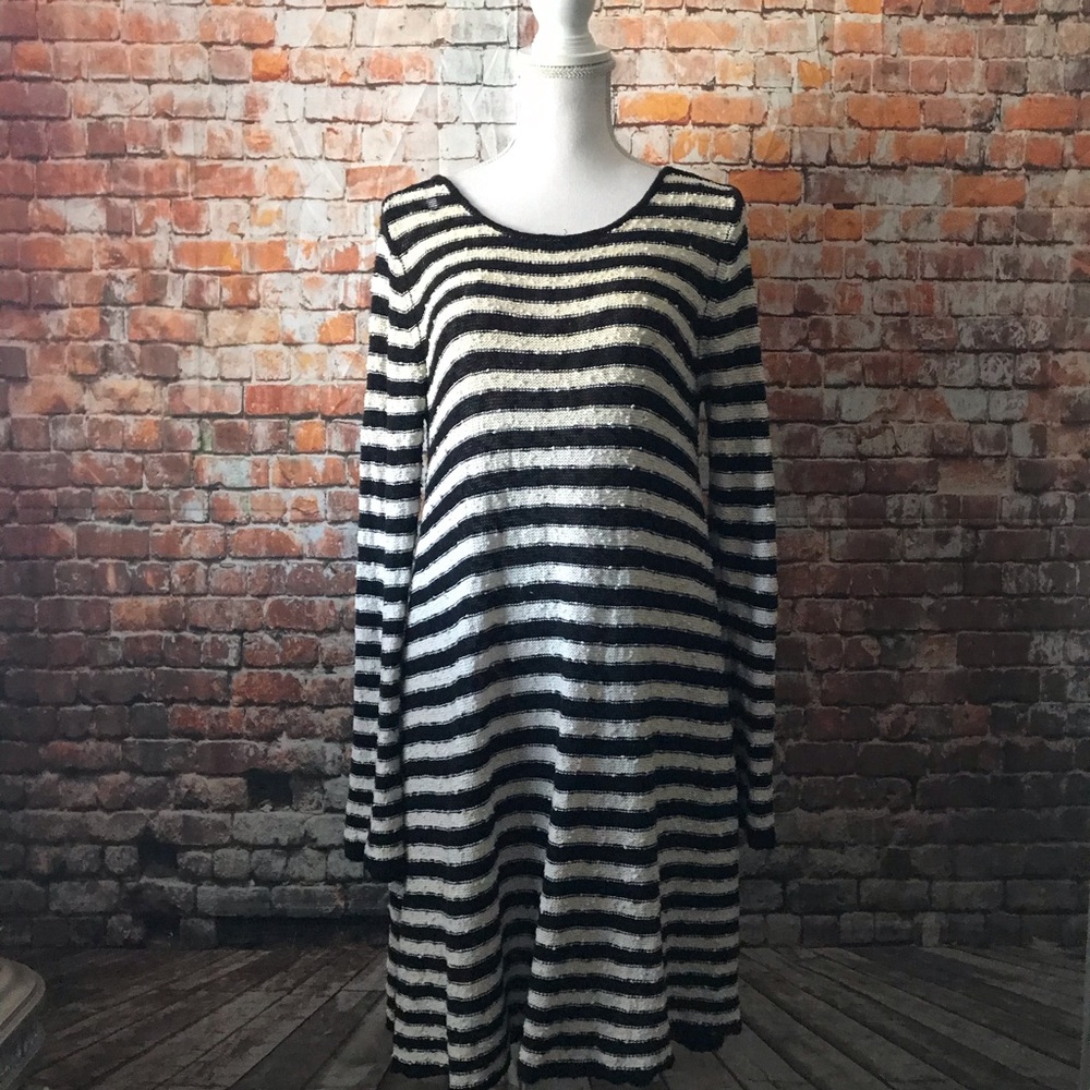 Free People Striped Swing Flowy / Dress Tunic